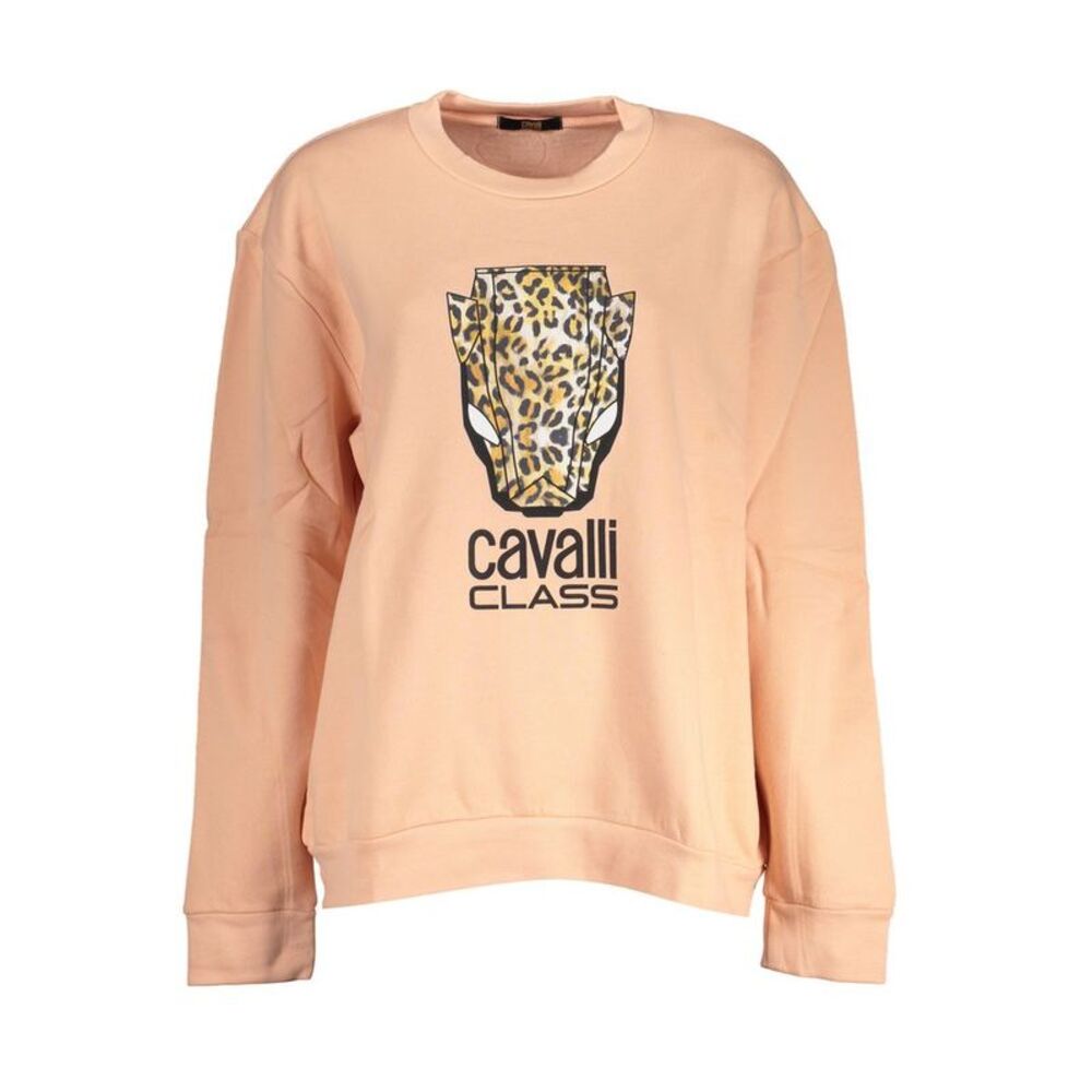 Cavalli Class Rosa Polyester Women Women's Sweatshirt